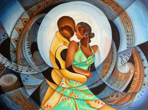 Artwork by Marcella Hayes Muhammad