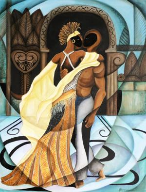 Artwork by Marcella Hayes Muhammad