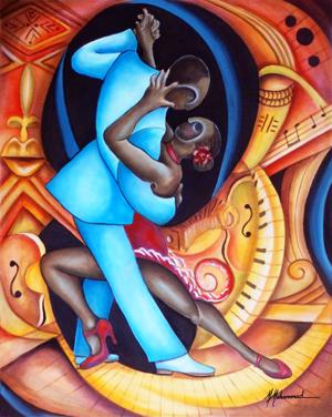 Artwork by Marcella Hayes Muhammad