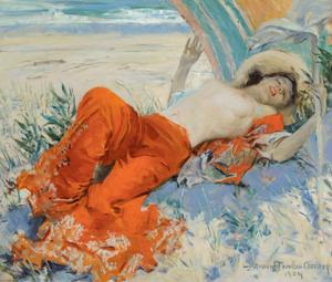 Artwork by Howard Chandler Christy (1872-1952)