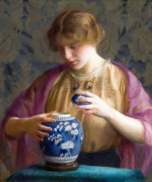 Artwork by William McGregor Paxton (1869-1941)