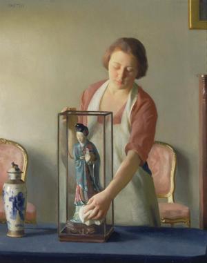 Artwork by William McGregor Paxton (1869-1941)