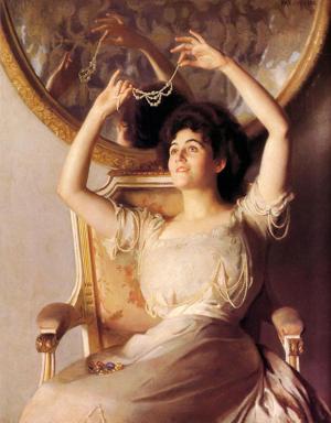 Artwork by William McGregor Paxton (1869-1941)