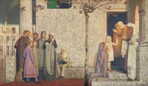 Artwork by Frederick Cayley Robinson (1862-1927)