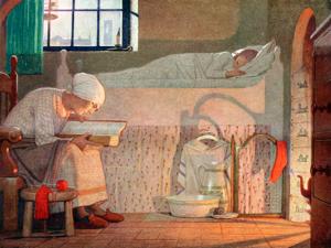 Artwork by Frederick Cayley Robinson (1862-1927)