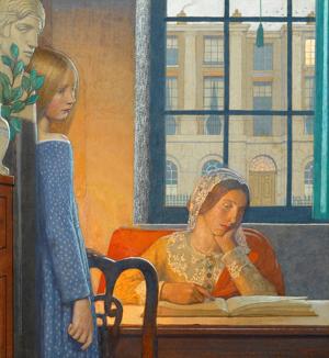 Artwork by Frederick Cayley Robinson (1862-1927)