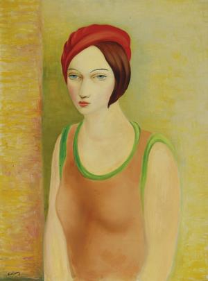 Artwork by Moïse Kisling (1891-1953)