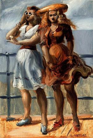 Artwork by Reginald Marsh (1898-1954)
