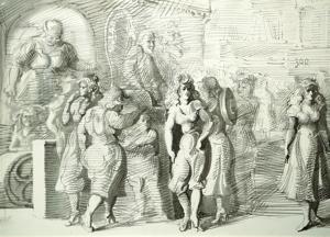 Artwork by Reginald Marsh (1898-1954)