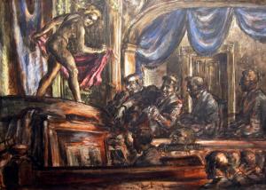 Artwork by Reginald Marsh (1898-1954)