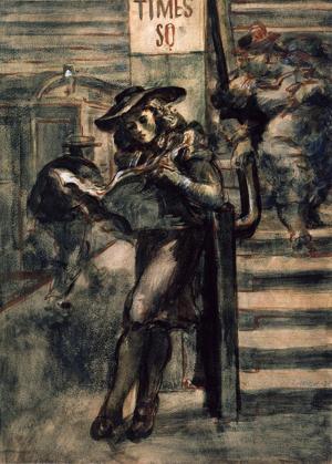 Artwork by Reginald Marsh (1898-1954)