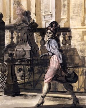 Artwork by Reginald Marsh (1898-1954)