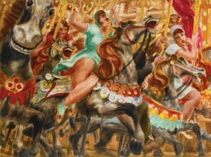 Artwork by Reginald Marsh (1898-1954)