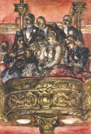 Artwork by Reginald Marsh (1898-1954)
