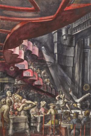 Artwork by Reginald Marsh (1898-1954)