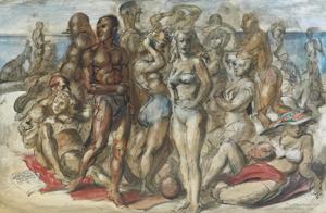 Artwork by Reginald Marsh (1898-1954)