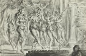 Artwork by Reginald Marsh (1898-1954)