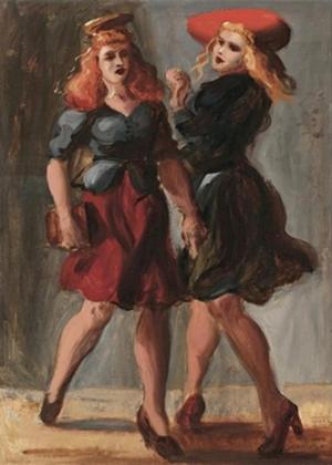 Artwork by Reginald Marsh (1898-1954)