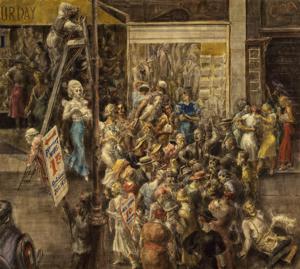 Artwork by Reginald Marsh (1898-1954)