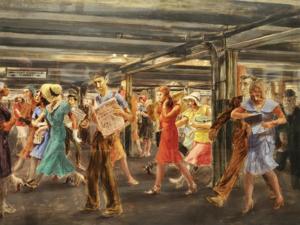 Artwork by Reginald Marsh (1898-1954)