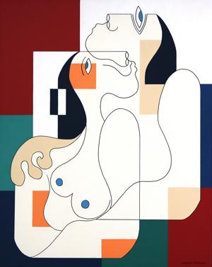 Artwork by Hildegarde Handsaeme