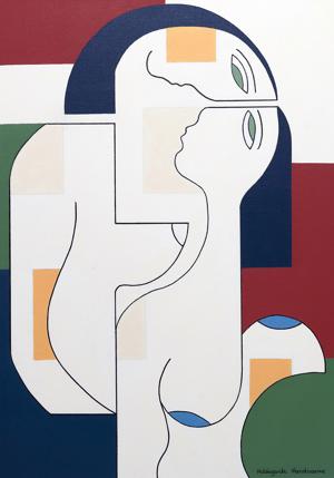 Artwork by Hildegarde Handsaeme