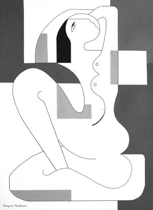Artwork by Hildegarde Handsaeme