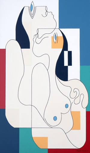 Artwork by Hildegarde Handsaeme