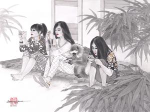 Artwork by Caroline R. Young